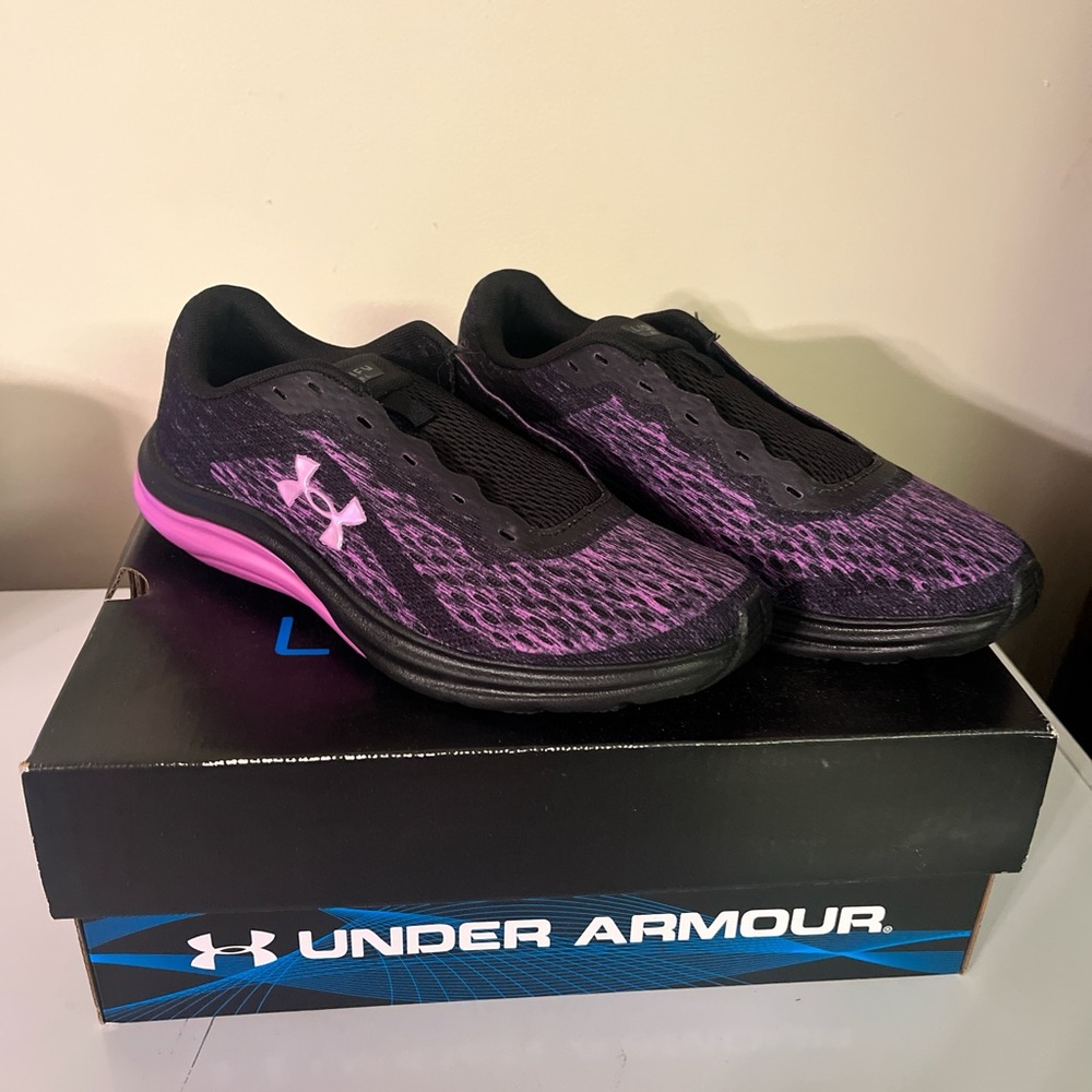 Adidas Black and Pink Athletic Shoes Sleek Design